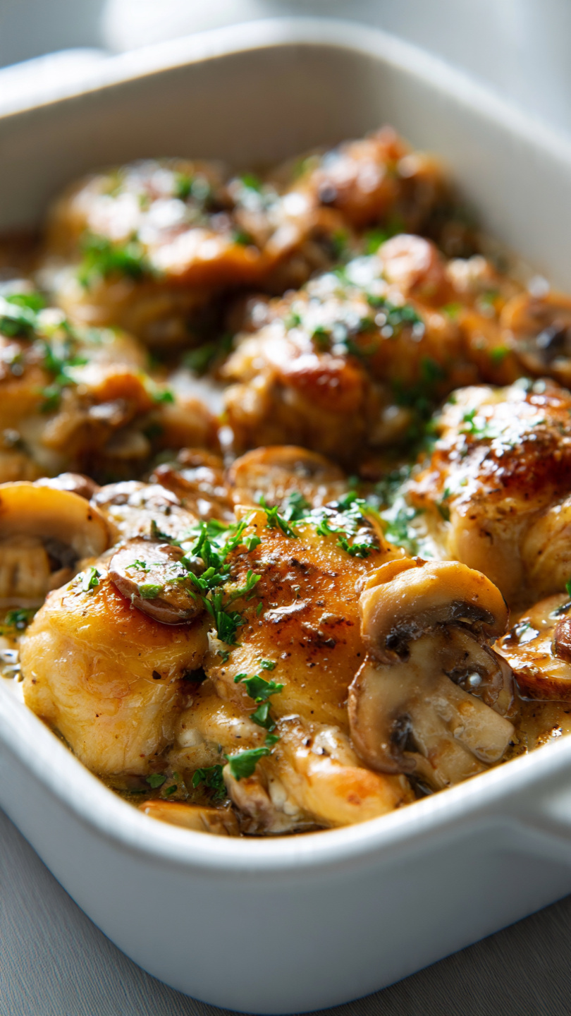Creamy Crockpot Chicken Thighs (Slow Cooker Perfection)