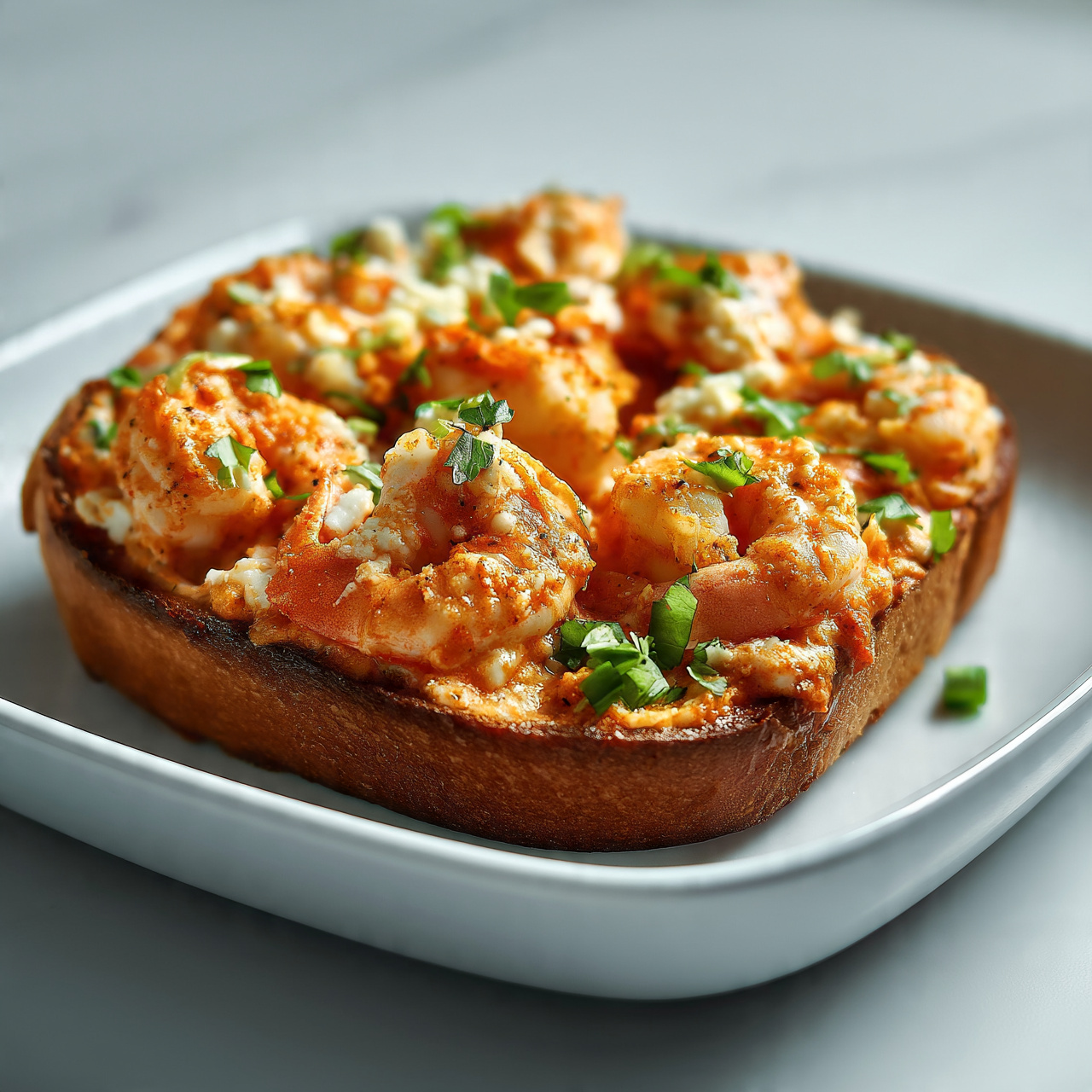 Cajun Shrimp Toast