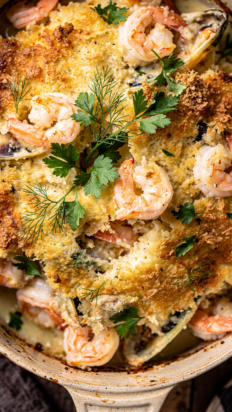 Crab and Shrimp Casserole