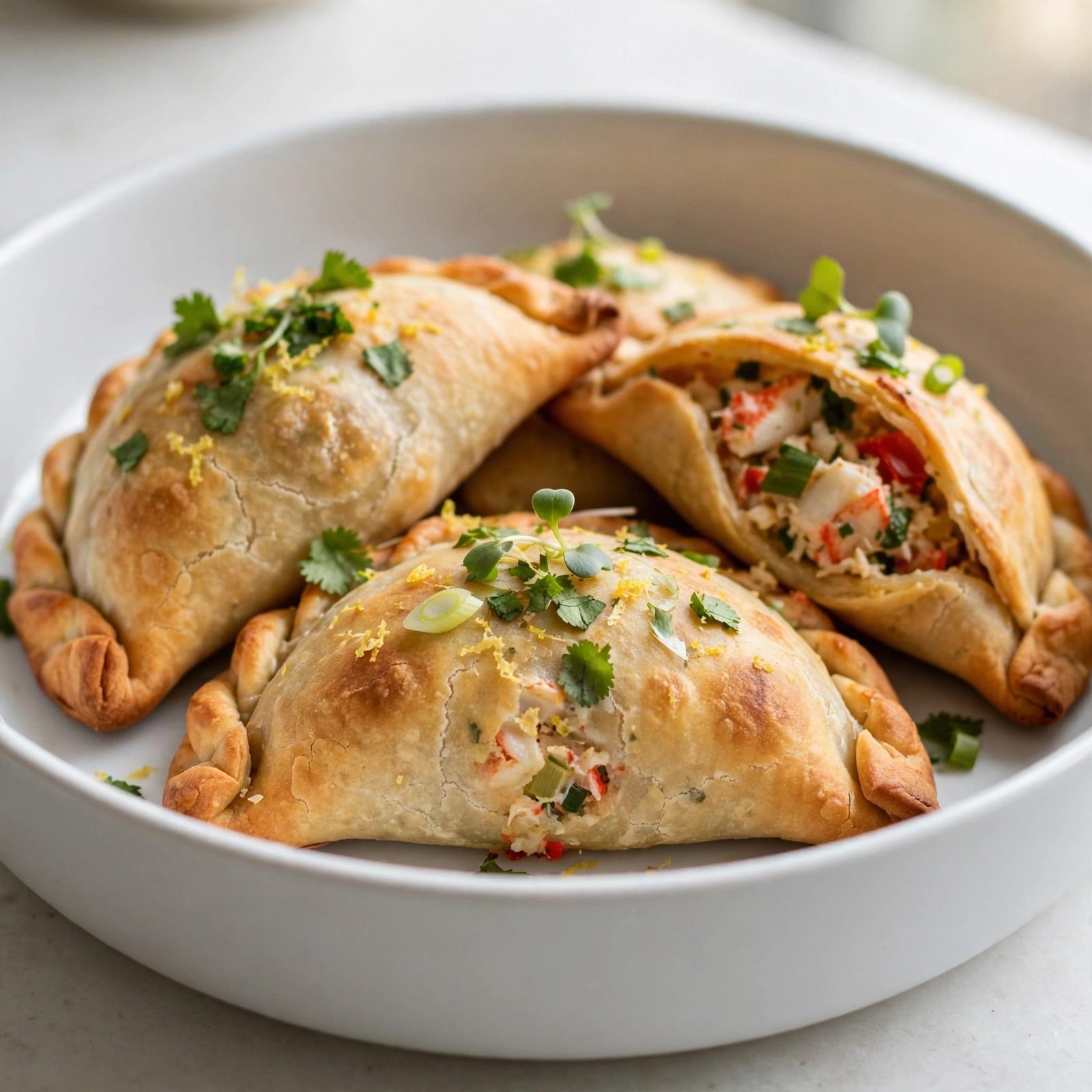 Crispy Crab Empanadas