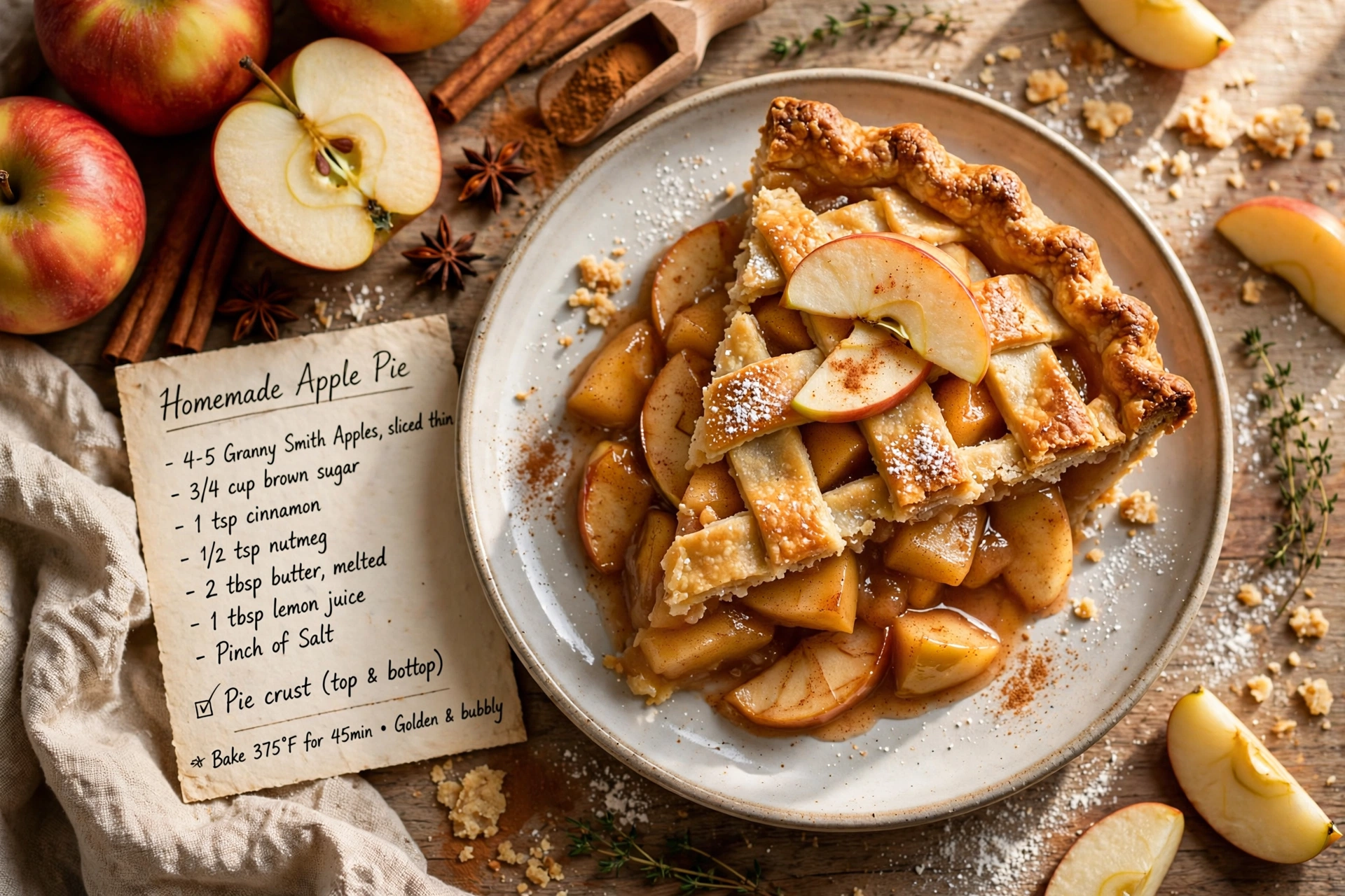 Homemade Apple Pie