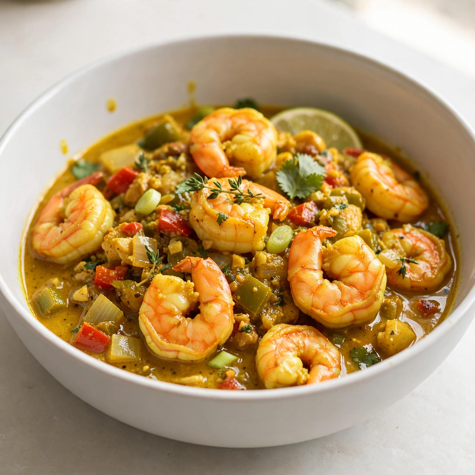 Jamaican Curry Shrimp