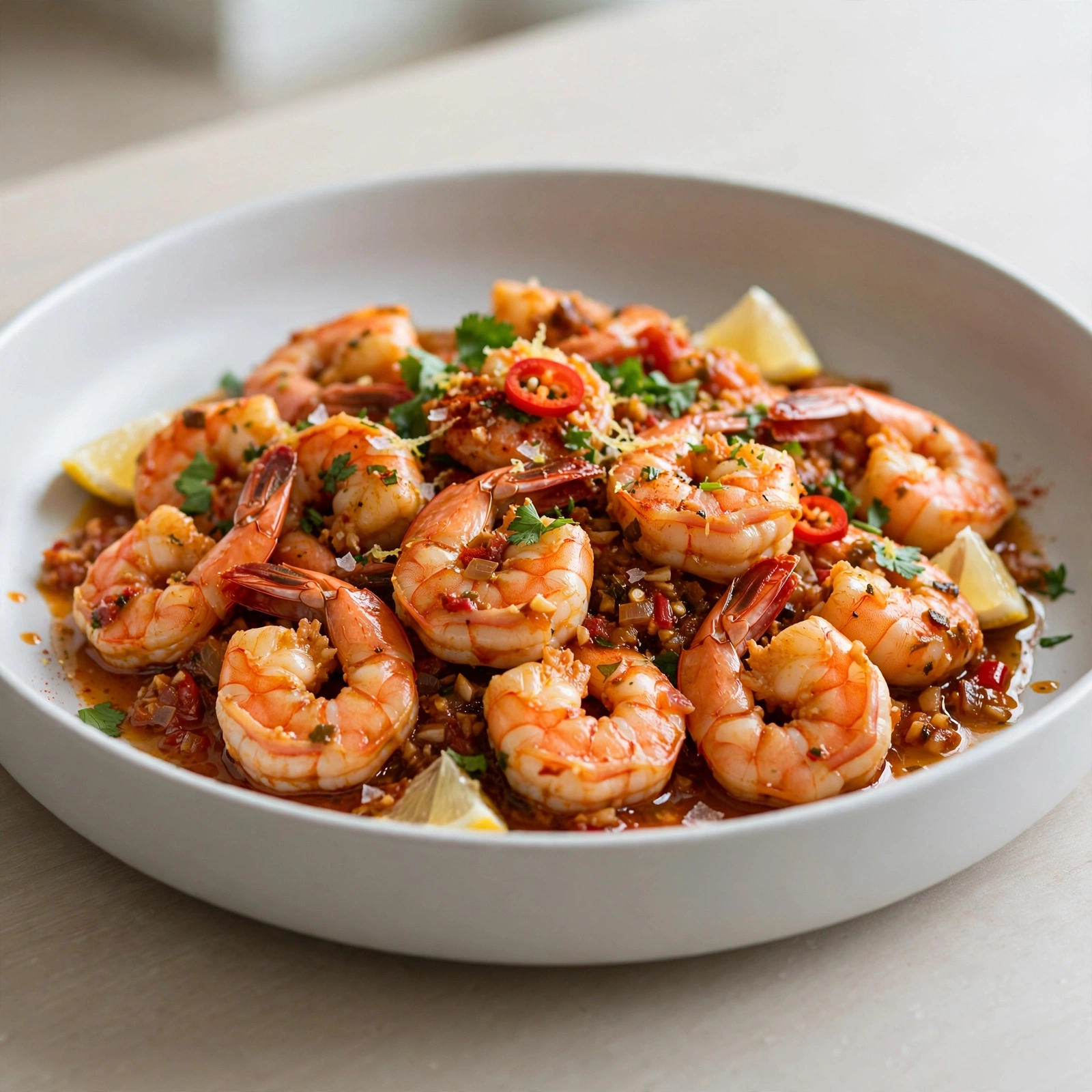 Portuguese Shrimp Mozambique