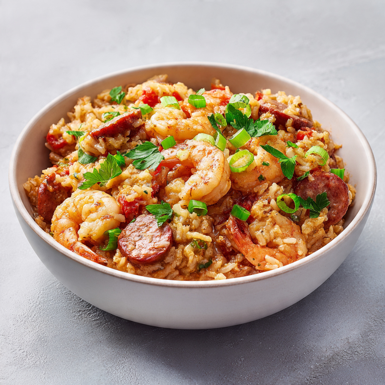 Shrimp and Sausage Jambalaya