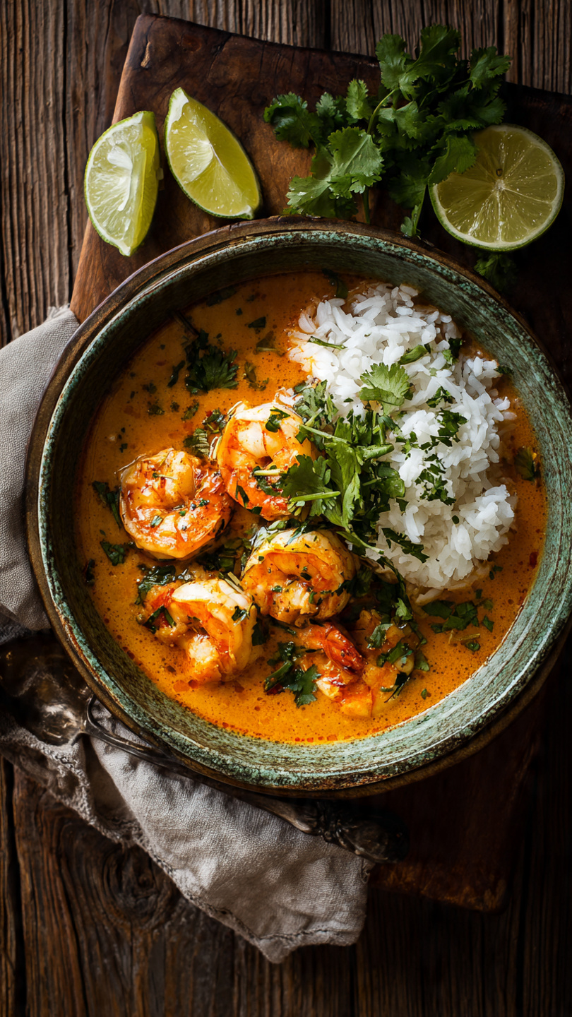 Thai Coconut Shrimp Curry